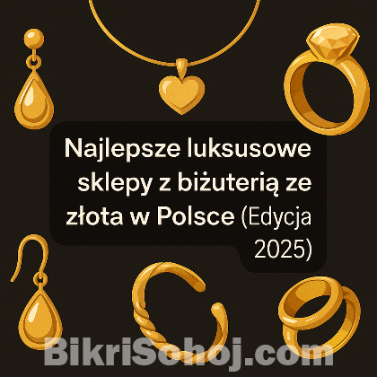 Luksusowy sklep z biżuterią złotą w Polsce bikrisohoj